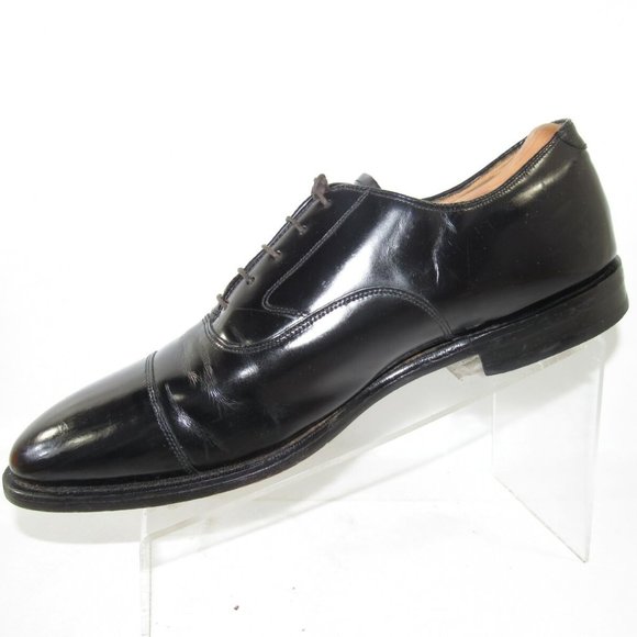 Johnston & Murphy Sz 11 D Black Oxfords B7 B30 main image 4